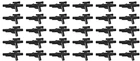 LEGO Star Wars Medium Blaster Rifles LOT of 30x Minifigure Accessory Gun Weapon