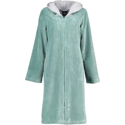 Cawö Home Bademäntel Damen Kurzmantel mit Kapuze Kapuze 841 fjord - 47 Damen