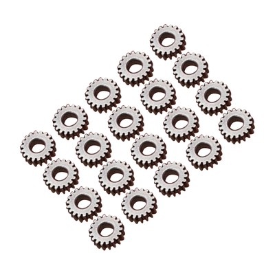 20pcs 18T 0.3 Modulus 2.55mm Hole Steel Gears Planetary Gear 5.95mm Diameter B