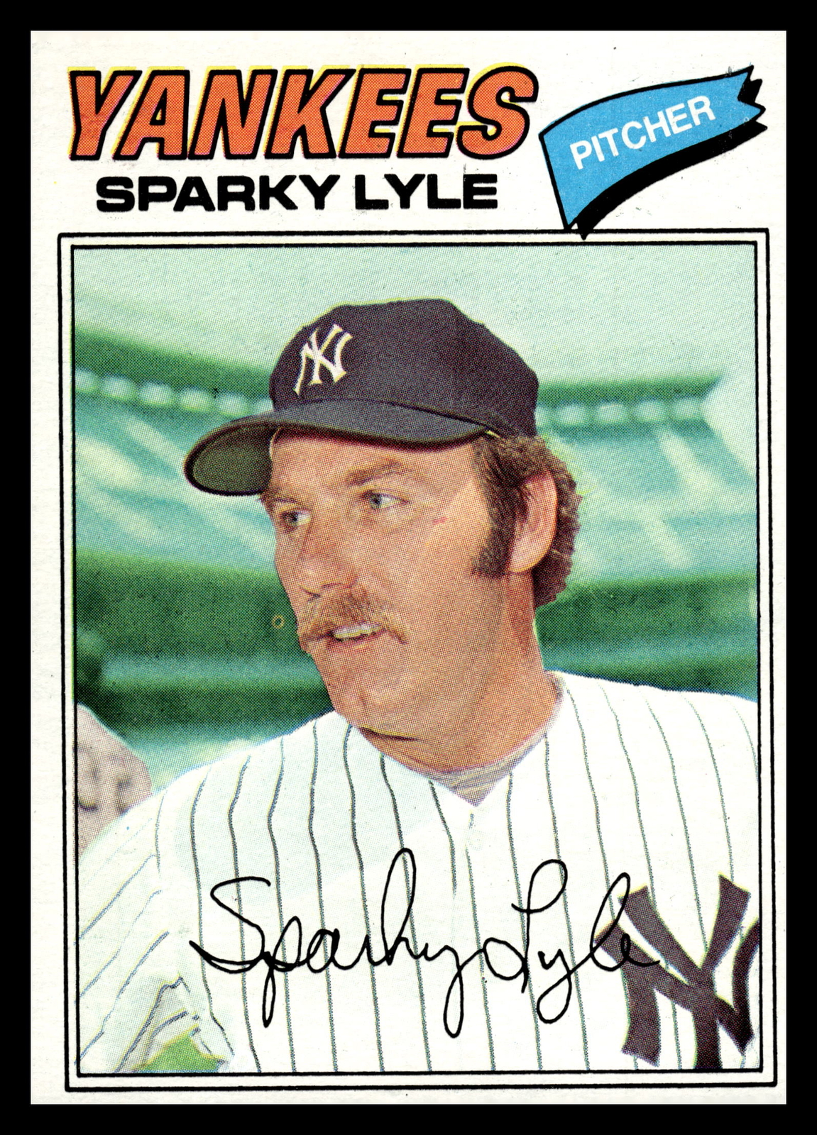 1977 Topps Burger King New York Yankees #10 Sparky Lyle