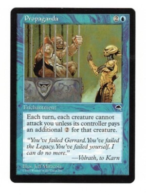 MTG 4X ** PROPAGANDA ** X4 Magic Tempest | eBay MTG 4X ** PROPAGANDA ** X4 Magic Tempest | eBay