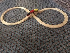 1999 IKEA Wooden Figure 8 Train Set Very Good Condition