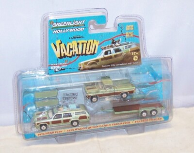 1:64 GREENLIGHT NATIONAL LAMPOON'S VACATION SET FAMILY TRUCKSTER F100 TRAILER