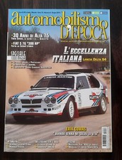 Rivista / Magazine  - Automobilismo D'epoca : LANCIA DELTA S4 - ALFA ROMEO 75 