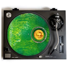 ALICE COOPER Turntable Slipmat for Vinyl Records 12" DJ Slip Mat glam rock metal