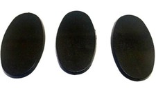 Lot of 3 90mm x 52mm Oval Bases For Warhammer 40k AoS Citadel Games Workshop