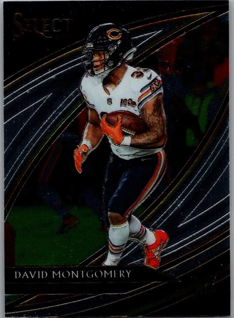 2019 Panini Select - Field Level #256 David Montgomery (RC) Bears Lions