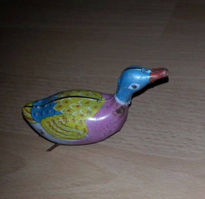 Blechspielzeug Ente