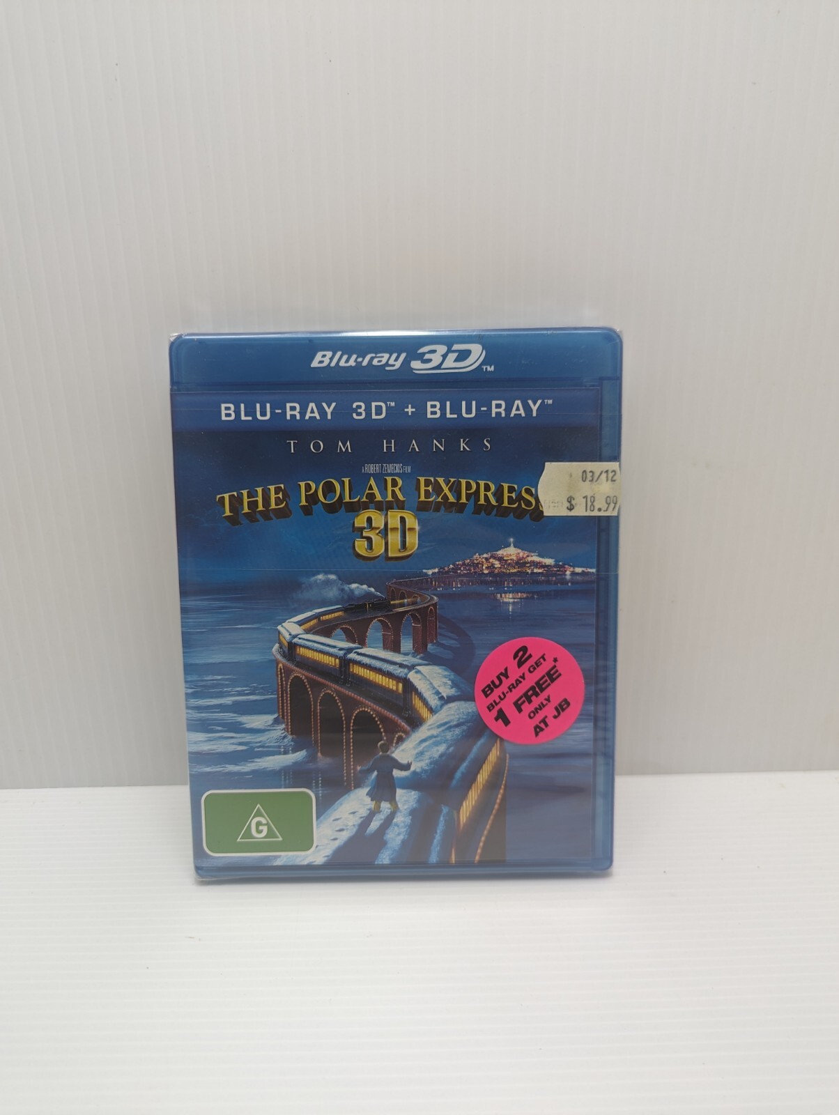 The Polar Express Brand New Sealed Blu-ray 3D + 2D Digital HD