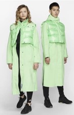 Nike Sportswear City Ready 2in1 Thermore Hooded Jacket Trench Dress Size Medium
