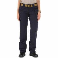 NWT 5.11 Tactical Womens Size 12 12x31 Navy Blue Cotton Canvas Pant NEW