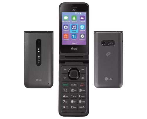 LG Wine 2 LTE L125DL LM-Y120QM - Gray ( GSM Unlocked ) Phone T-Mobile C Spire - Afbeelding 1 van 4