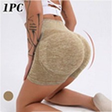 Women Yoga Short High Waist Workout Pants Lift Butt Fitness Gym Sportswear Short