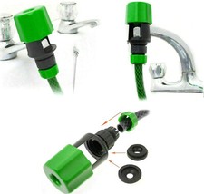 1Pcs Mixer Tap Garden Hose Pipe Connector for Indoor Kitchen Garden Bath Rooming