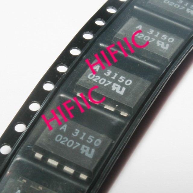 5PCS HCPL3150 A3150 0.5 Amp Output Current IGBT Gate Drive Optocoupler