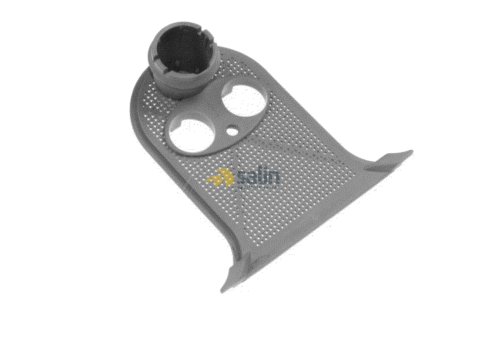 Genuine Smeg Dishwasher Lower Bottom Sprayer Supporter Di6max1 Di6ss