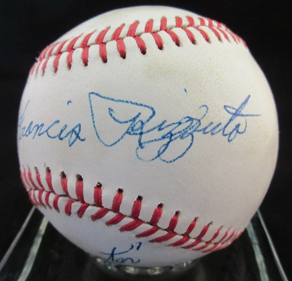 Phil Philip Francis Rizzuto Scooter Signed AL Baseball - Beckett BAS - Image 2 of 4