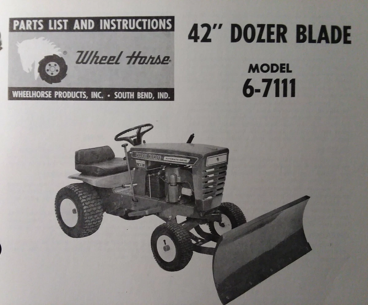 Wheel Horse Lawn Tractor 42