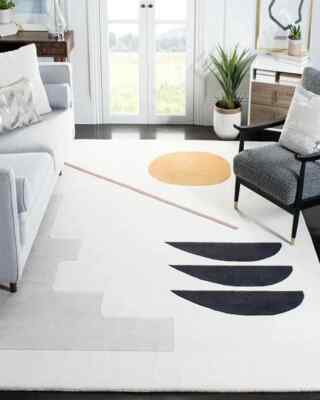 New Modern hand tufted Rug Multi Hand-Tufted Wool Carpet Area Rug for livingroom