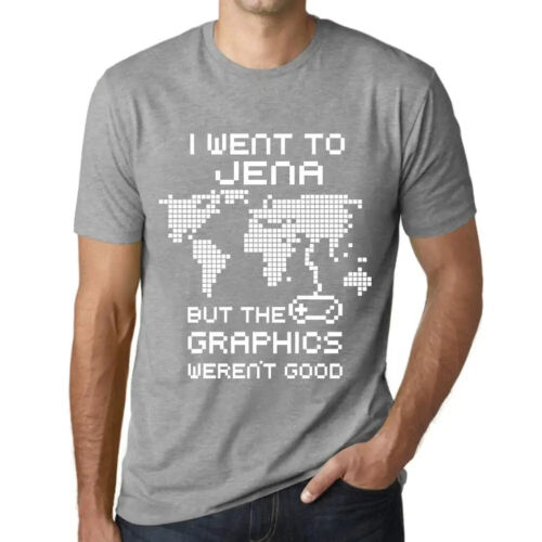 Heren Grafisch T-Shirt Ik ging naar Jena, maar de graphics waren niet goed - Afbeelding 1 van 7