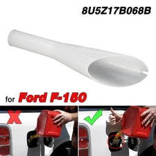 Fuel Fill Tank Supply Gas Cap Funnel Tube White Spout For 09-19 Ford 8U5Z17B068B