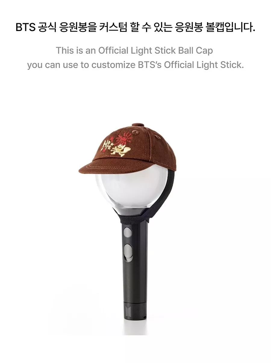 期間限定価格商品 BALL STICK LIGHT OFFICIAL BTS CAP MD FANLIGHT Tracking with Idol