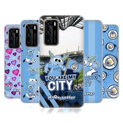 MANCHESTER CITY MAN CITY FC MOONCHESTER & MOONBEAM GEL CASE FOR HUAWEI PHONES 4
