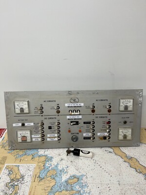 Gulf Star 120V/12V Electrical Panel, 25'' x 11''