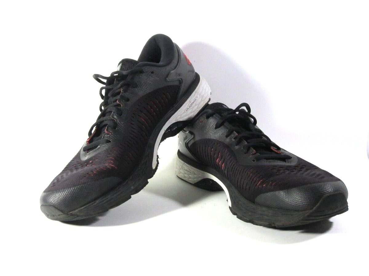 Asics Gel Kayano 25 Men's Running Sneakers Color Black Red