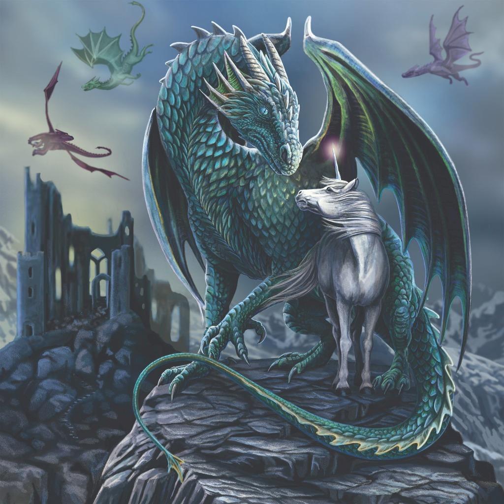Ceaco Jigsaw Puzzle; Protector of Magic by Lisa Parker; 750