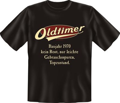 T-Shirt Fun-Shirt Geburtstag  Oldtimer Baujahr 1970 3XL / XXXL NEU