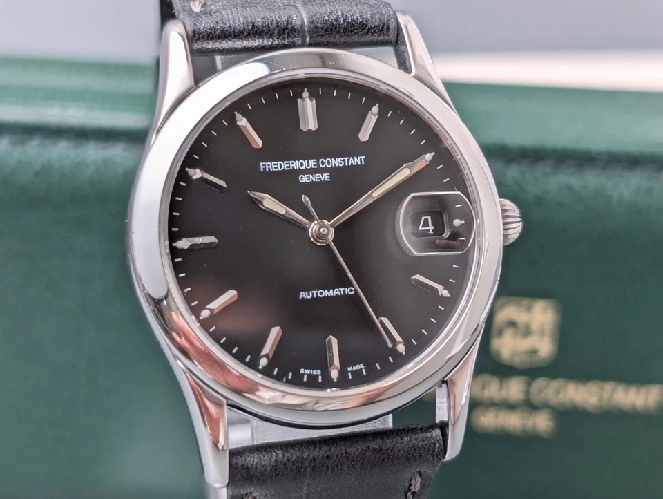 Frederique Constant Fc303/310/320x3B5/6/9 Black Dial Automatic Men's Watch 35mm - Image 3 of 4