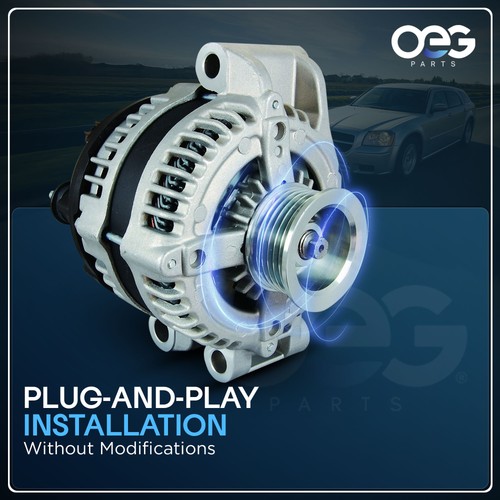 New Alternator For Buick Allure LaCrosse V6 3.6L 3.8L 06-09 Pontiac Grand Prix - Picture 8 of 17