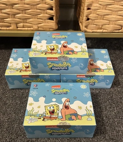 BRAND NEW - SpongeBob SquarePants Card Packs - 36 Sealed Packs Full Booster Box