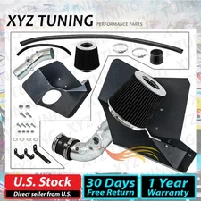 BLACK Heat Shield Cold Air Intake Kit+Filter For 09-17 Corolla/16-17 iM 1.8L