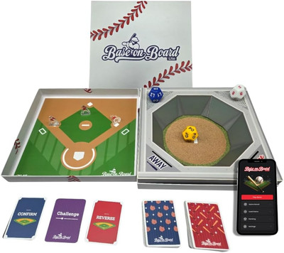 [ Lite] Realistic Baseball Tabletop Board Game, Dedicated Mobile App Integration
