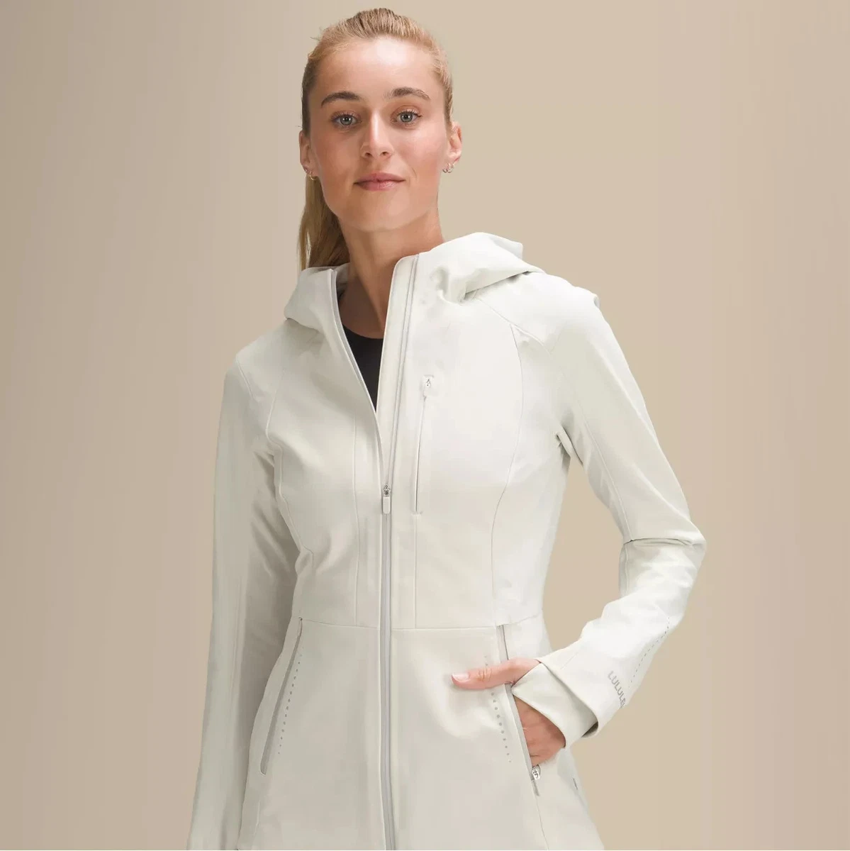 Chaqueta Deportiva Impermeable Para Mujer | Capucha Desmontable, Cremallera Y Bolsillos, Trench De Montaña