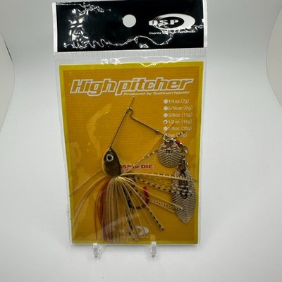 OSP High Pitcher Tandem Willow 1/2oz S-22 Killer Gold Swimbait Trailer JDM