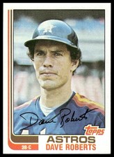 1982 Topps #218 Dave Roberts Houston Astros