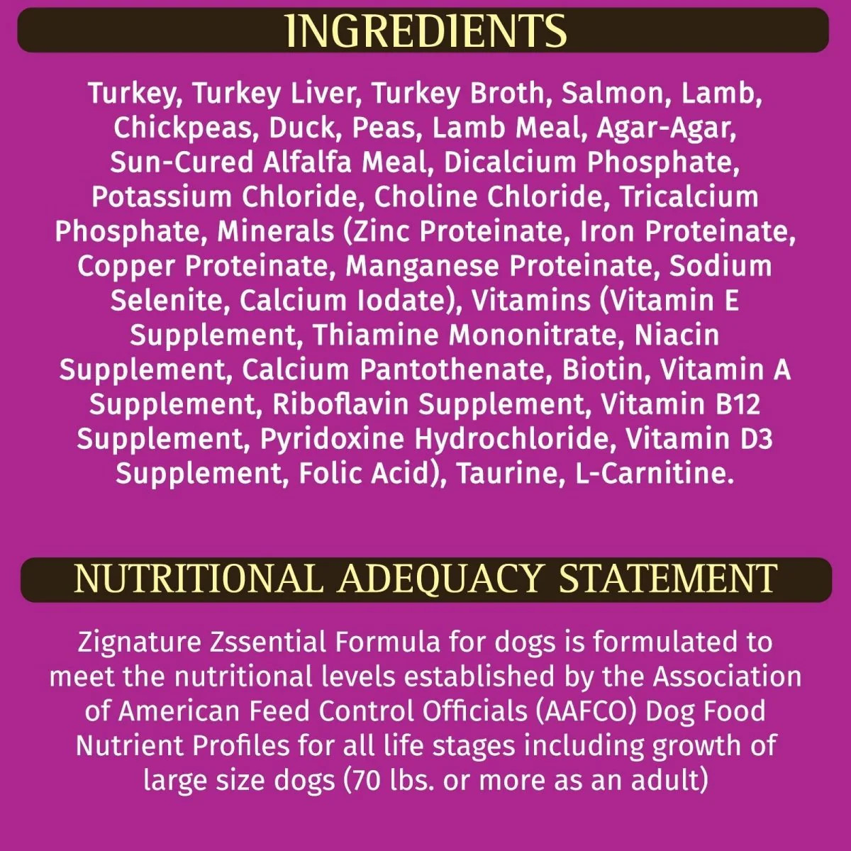Zignature Zssentials Formula Wet Dog Food 13oz &ndash; Grain-Free, Multi-Protein