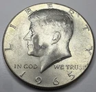 1964 KENNEDY SILVER HALF DOLLAR T6