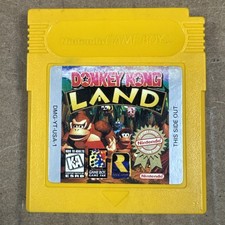 Donkey Kong Land Nintendo GameBoy Color GBC Authentic Game Cartridge Tested