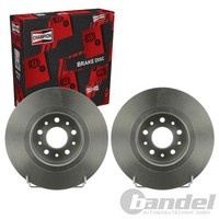 2X Champion Bremsscheiben 276Mm Voll Hinten Passend FüR Alfa Romeo 147 156 GT