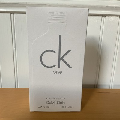 Calvin Klein CK One 6.7 oz EDT Spray   Fresh & Modern Unisex Perfume, Brand New