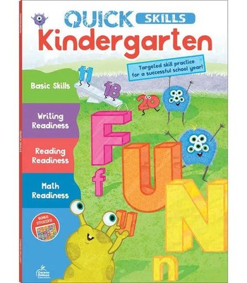 Quick Skills Kindergarten Workbook | Carson Dellosa Education | Englisch | Buch