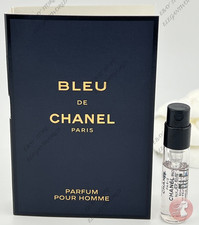 Chanel Bleu De Chanel PARFUM Pour Homme Men's Sample Parfume Spray .05oz, 1.5ml