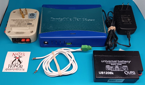 Invisible Fence Boundary Plus Transmitter 11350, Surge Protector, 12v Battery