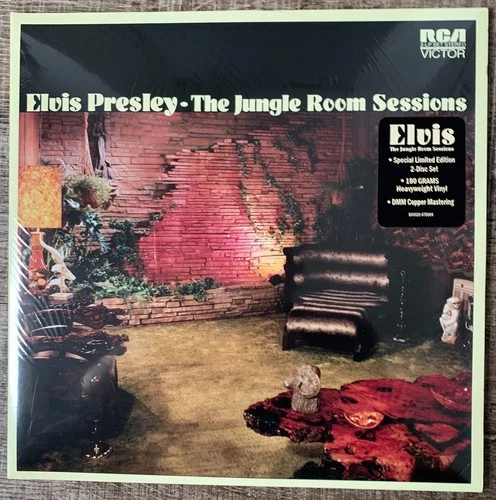 SEALED VINYL-ELVIS PRESLEY-THE JUNGLE ROOM SESSIONS FTD 2 DISC SET IN SHRINK