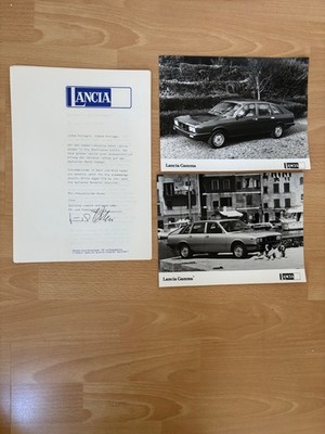 Press Information Lancia Gamma / Guter Zustand / Selten /