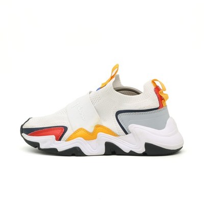 Champion Damen Hyper C Speed Sneaker EU 40 Weiß CP101404Y Textil Niedrig Komfort